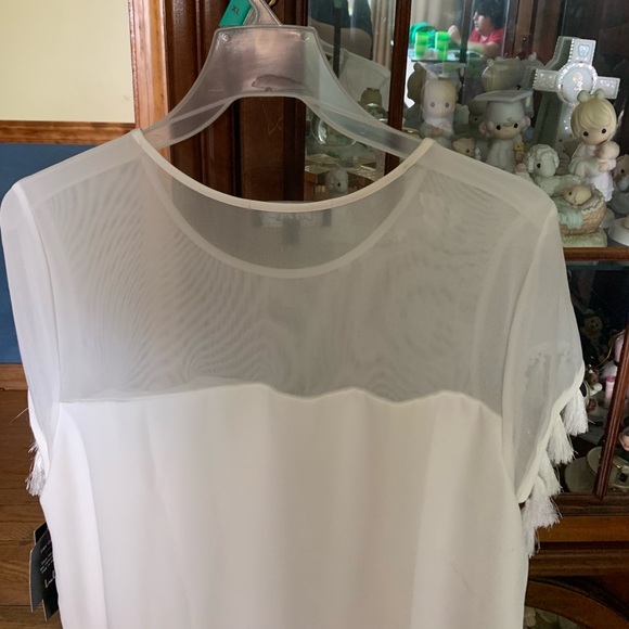 NWT LULUS WHITE T-SHIRT DRESS ✨ - Picture 6 of 6